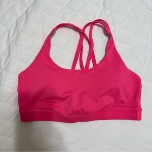 Lululemon Energy Bra pink highlight